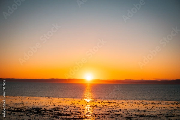 Obraz sunset on the beach