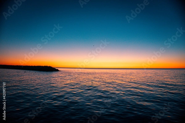 Obraz sunset over the sea