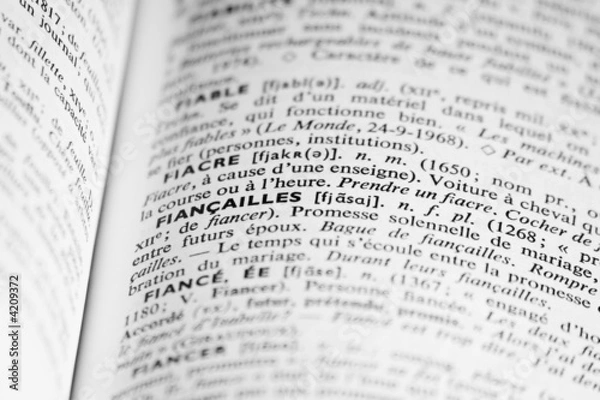 Fototapeta fiançailles