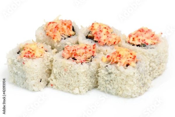 Fototapeta Various kinds of sushi and sashimi