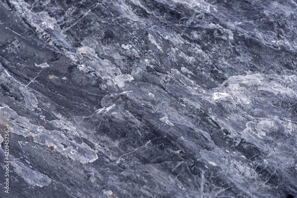 Obraz Stone cladding isolated on white background. top view,flat lay.