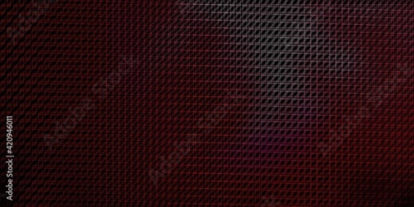 Fototapeta Dark Pink, Red vector pattern with lines.