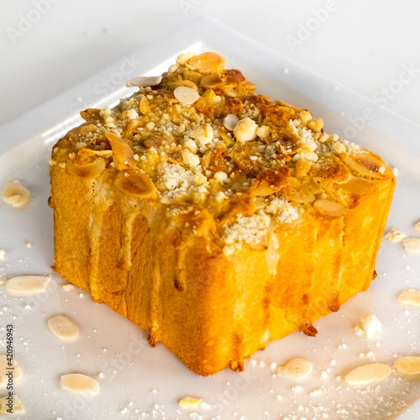 Obraz Cakes, sweets, pancakes and cream