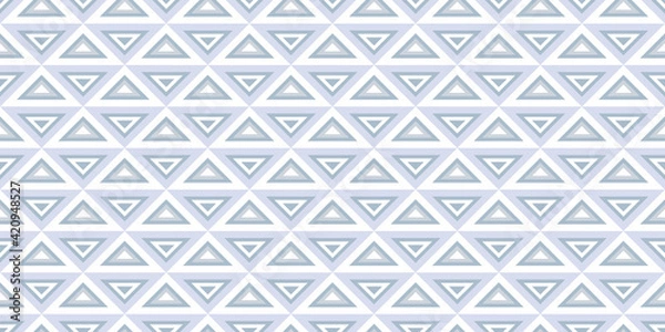 Fototapeta Triangle abstract geometric seamless pattern background