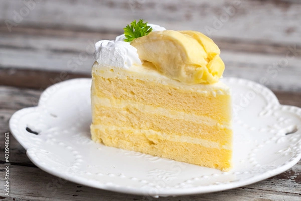 Obraz Cakes, sweets, pancakes and cream