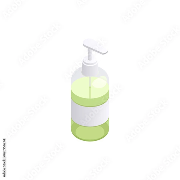 Obraz Soap Sanitizing Liquid Composition