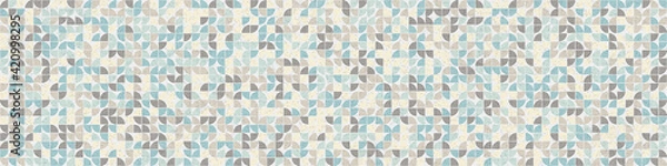 Fototapeta Abstract Geometric Pattern generative computational art illustration