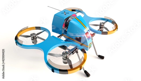 Obraz Unmanned Aerial Vehicle drone