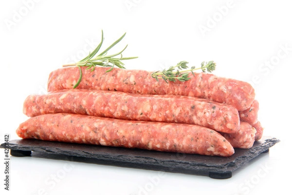 Fototapeta Grillowanie kiełbasek