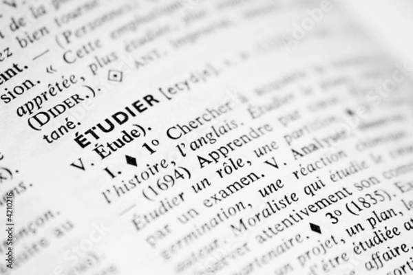 Obraz étudier