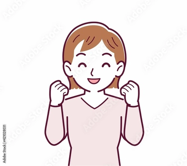 Fototapeta 人物の正面