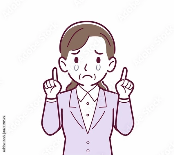 Fototapeta 人物の正面