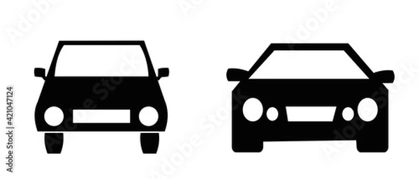 Obraz car icon.motor transport on white background.vector technology icons