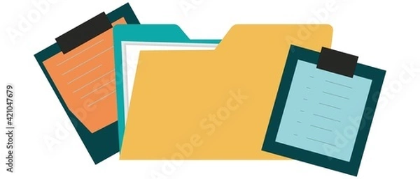 Obraz folder with documents.desktop with documents.files