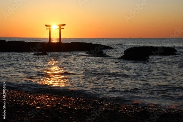 Fototapeta ご来光