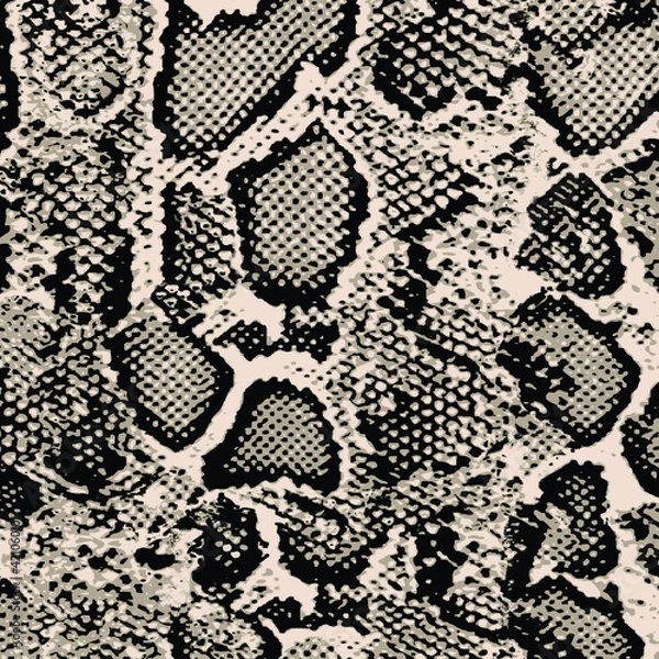 Obraz Animal print, snake skin texture background