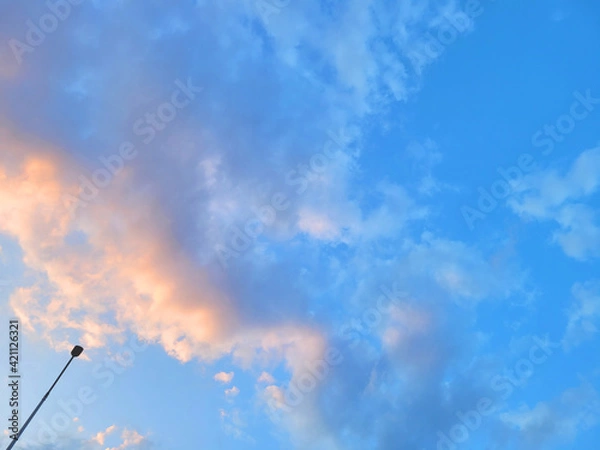 Fototapeta sky with clouds