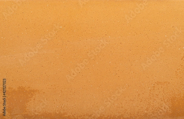 Fototapeta Orange surface of terrazzo floor for background texture
