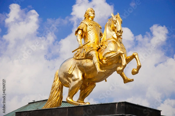 Obraz Der goldene Reiter