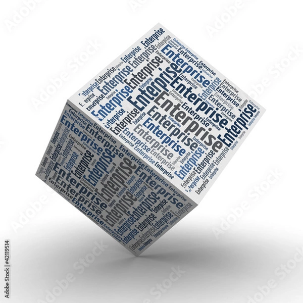 Obraz Enterprise - Würfel / Cube