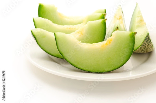 Obraz カットしたネット系メロン