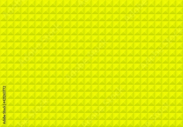 Obraz Yellow squares background. Mosaic tiles pattern. Seamless vector illustration.