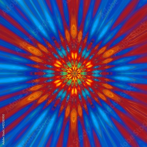 Fototapeta abstract multicolored background