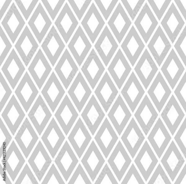 Fototapeta Seamless geometric diamonds pattern.