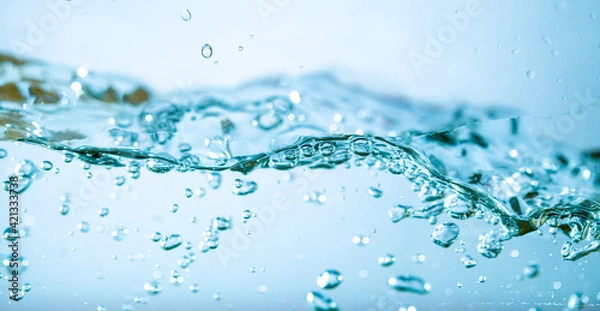 Obraz Water splash, fresh and natural