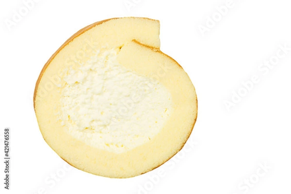 Obraz Cake, jam, roll, roll filled with cream
