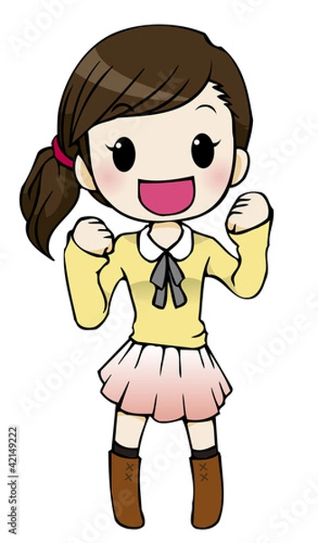 Obraz 私服　女性