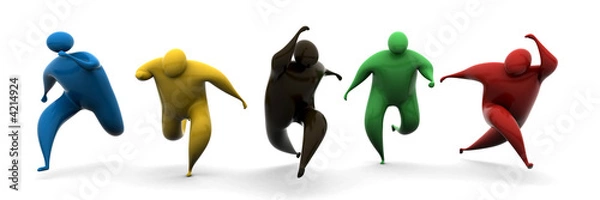 Obraz Course olympique