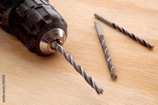 Obraz drill and drill bits