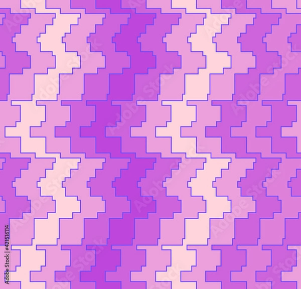 Obraz Seamless pattern with abstract geometric pattern.