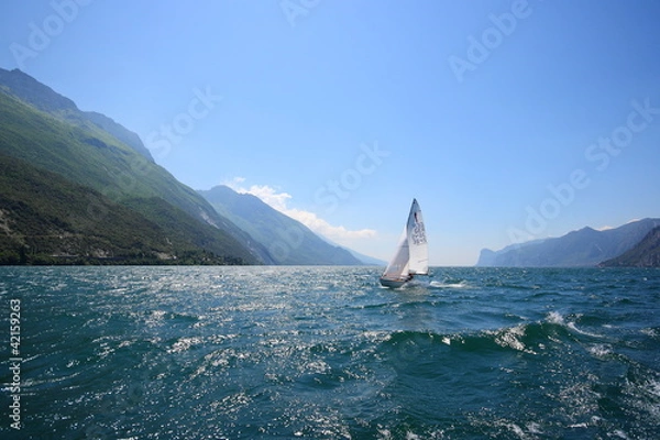 Fototapeta Gardaseesegler