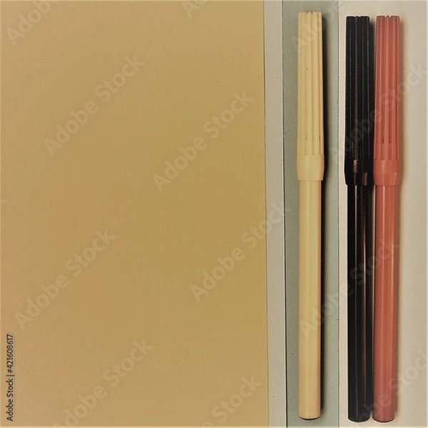 Obraz felt-tip pens