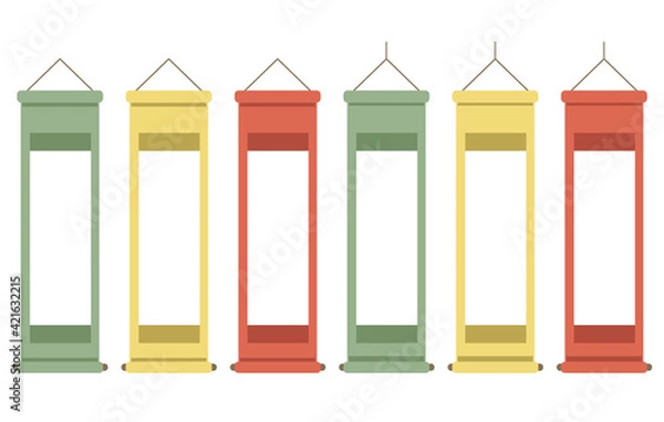 Obraz 掛け軸　線無し