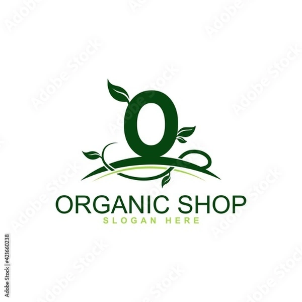 Obraz Alphabet template logo