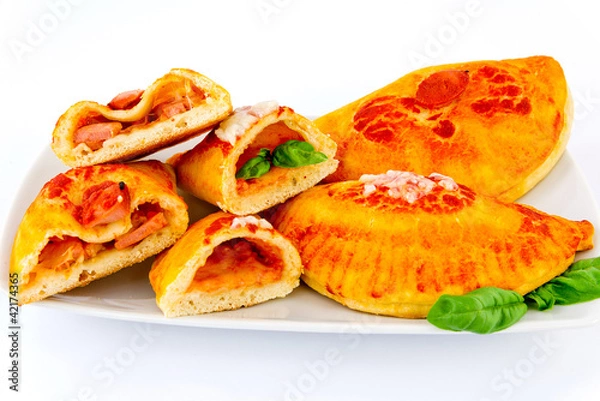 Obraz turnovers stuffed open
