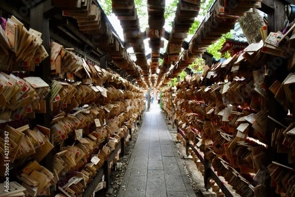 Obraz 川越氷川神社　絵馬