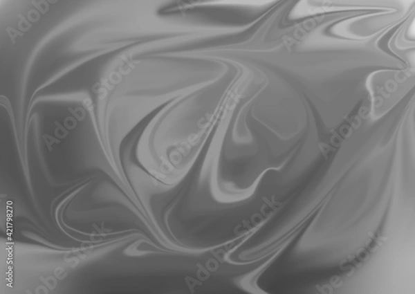 Obraz black and white silk