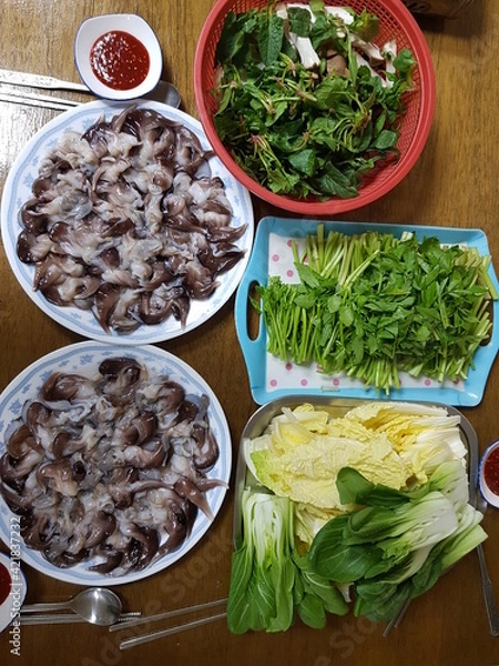 Obraz salad with vegetables