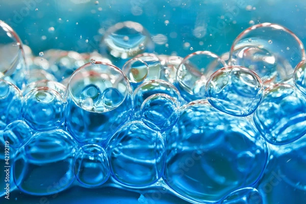 Obraz Blue bubbles
