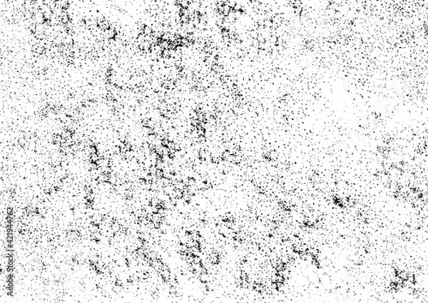 Fototapeta グランジテクスチャ素材 凹凸がある岩肌 白黒（ベクター、eps10）