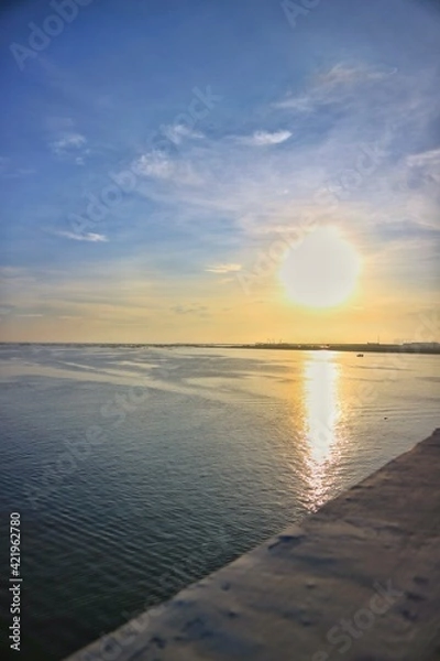 Obraz sunset over the sea