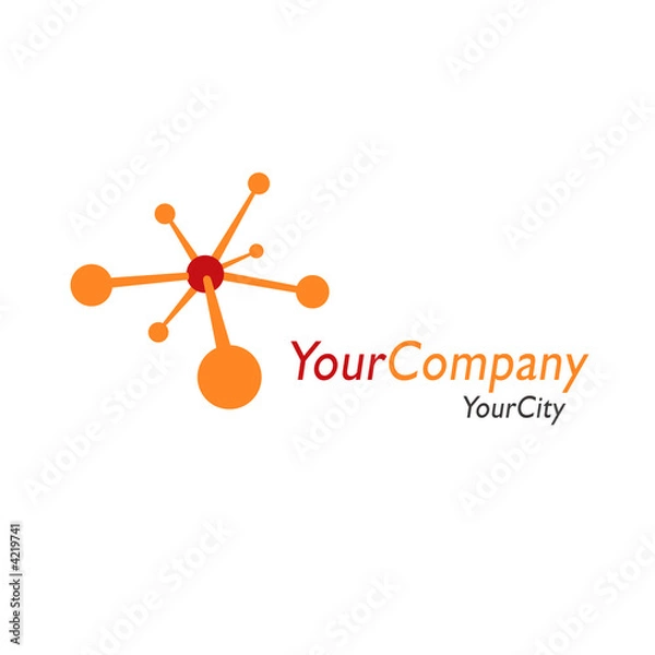 Obraz Logo - Netzwerk 01