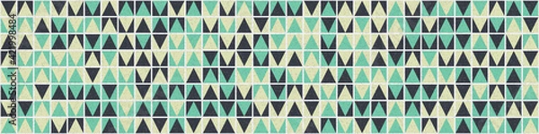 Fototapeta Abstract Geometric Pattern generative computational art illustration
