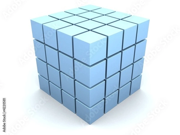 Fototapeta 3d würfel