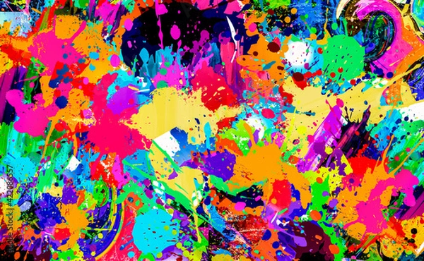 Obraz abstract colorful background