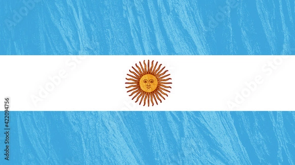 Obraz Texture Argentinian Flag